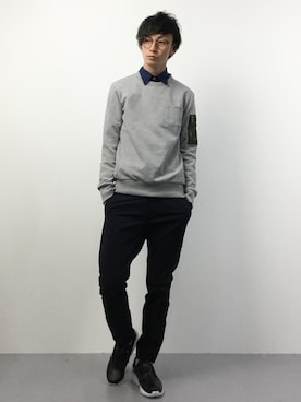 RENさん（メンズ・176cm）の春コーディネート