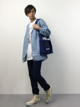 RENさん（メンズ・176cm）の春コーディネート