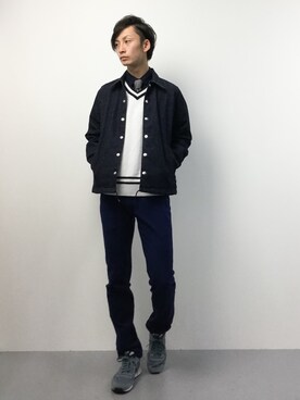 RENさん(メンズ・176cm)の春コーディネート