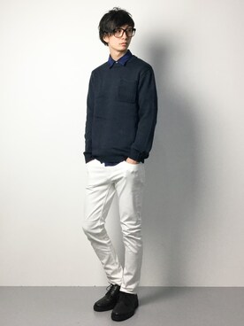 RENさん（メンズ・176cm）の春コーディネート