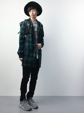 「FREE'S MART（フリーズマート）のアイテム」を使った、RENさん（メンズ・176cm）の春コーディネート