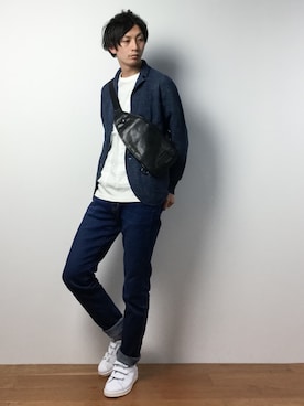 RENさん（メンズ・176cm）の春コーディネート