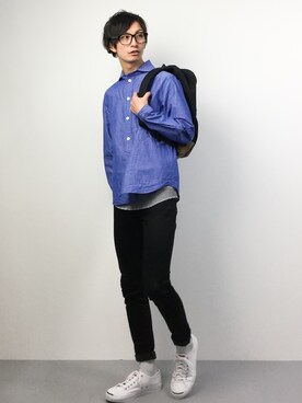 RENさん（メンズ・176cm）の春コーディネート