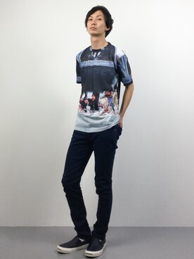 RENさん（メンズ・176cm）の春コーディネート