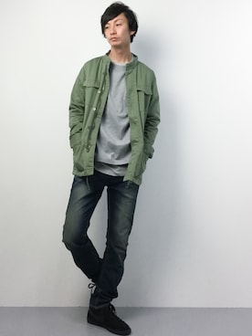 RENさん（メンズ・176cm）の春コーディネート