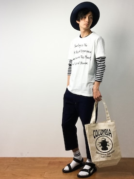 RENさん（メンズ・176cm）の春コーディネート