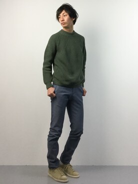 「URBAN RESEARCH（アーバンリサーチ）のアイテム（スニーカー）」を使った、RENさん（メンズ・176cm）の春コーディネート