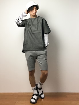 RENさん（メンズ・176cm）の春コーディネート