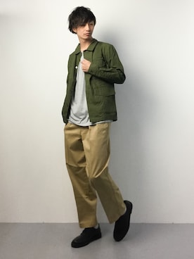 RENさん（メンズ・176cm）の春コーディネート