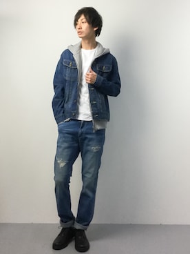 RENさん（メンズ・176cm）の春コーディネート