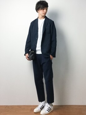 RENさん（メンズ・176cm）の春コーディネート