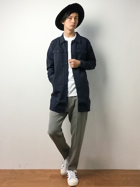 RENさん（メンズ・176cm）の春コーディネート