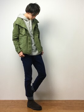 RENさん（メンズ・176cm）の春コーディネート