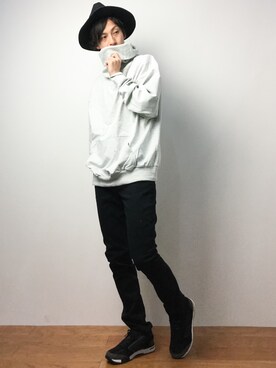 「knock through abstraction（ノックスルーアブストラクション）のアイテム」を使った、RENさん（メンズ・176cm）の春コーディネート
