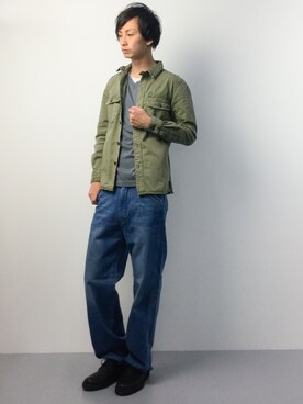 RENさん（メンズ・176cm）の春コーディネート