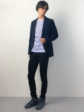 RENさん（メンズ・176cm）の春コーディネート