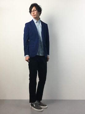 RENさん（メンズ・176cm）の春コーディネート