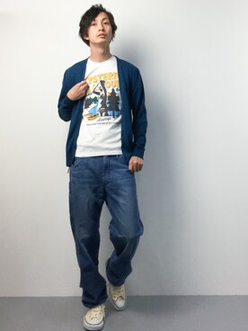 RENさん（メンズ・176cm）の春コーディネート