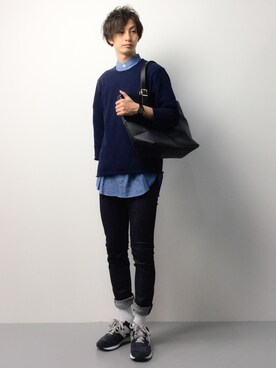 RENさん(メンズ・176cm)の春コーディネート