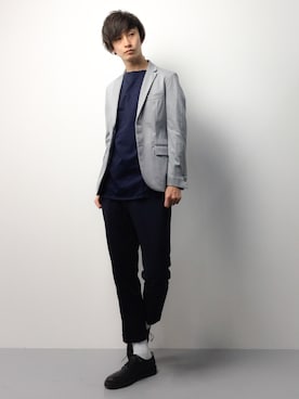 RENさん（メンズ・176cm）の春コーディネート