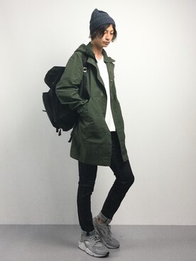 RENさんの「BEN DAVIS CLASS G COLLECTION DOUBLE POCKET DAYPACK」を使ったコーディネート