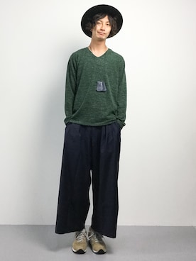 「DETAILS（ディテールズ）のアイテム」を使った、RENさん（メンズ・176cm）の秋コーディネート