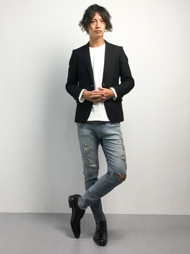 RENさん（メンズ・176cm）の秋コーディネート