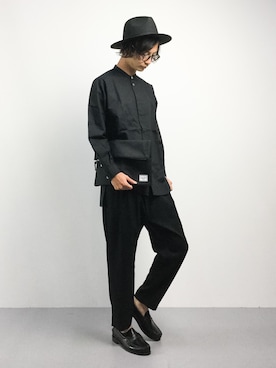 「SHIPS JET BLUE（シップスジェットブルー）のアイテム（バッグ）」を使った、RENさん（メンズ・176cm）の秋コーディネート