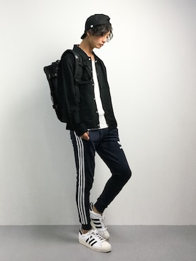 「HVC（エイチブイシー）のアイテム（ジャケット/アウター）」を使った、RENさん（メンズ・176cm）の秋コーディネート