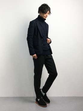 RENさん（メンズ・176cm）の秋コーディネート