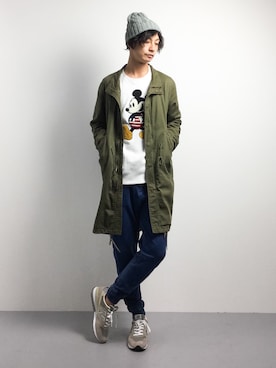 RENさん（メンズ・176cm）の秋コーディネート