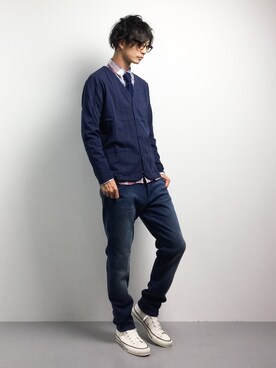 RENさん（メンズ・176cm）の秋コーディネート