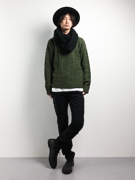 RENさん（メンズ・176cm）の秋コーディネート