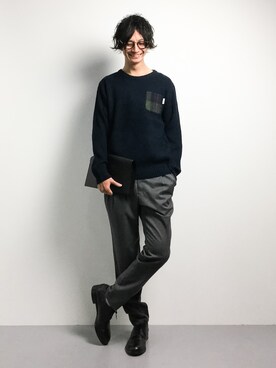 RENさん(メンズ・176cm)の秋コーディネート