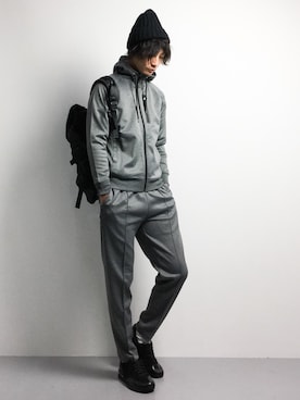 「URBAN RESEARCH Sonny Label（アーバンリサーチサニーレーベル）のアイテム（バッグ）」を使った、RENさん（メンズ・176cm）の冬コーディネート