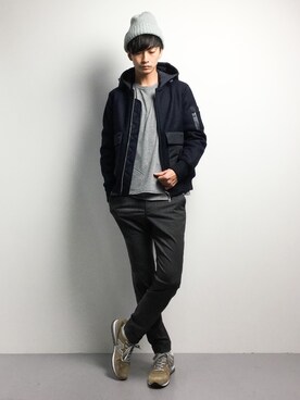 RENさん(メンズ・176cm)の冬コーディネート