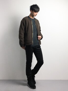 RENさん(メンズ・176cm)の冬コーディネート
