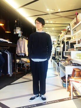 URAAKIHIKOさん(メンズ・170cm)の冬コーディネート