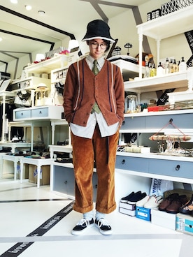 「ルーズソックス」｜URAAKIHIKOさん（メンズ・170cm・20代）の冬コーディネート