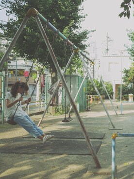 「BRICKSTONEのアイテム」を使った、nikeさん（レディース・160cm）の秋コーディネート