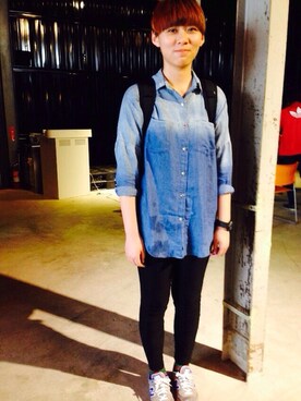 「yesのNot（その他、ホワイト系）」を使った、wenyangさん（レディース・170cm）の夏コーディネート