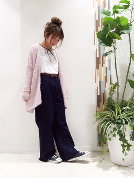 erina 🌿さん（レディース・153cm）の秋コーディネート