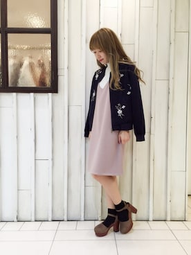「archives（アルシーヴ）のアイテム（ブーティ）」を使った、erina 🌿さん（レディース・153cm）の秋コーディネート