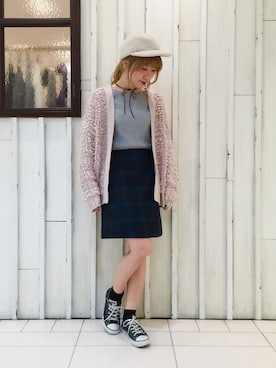 erina 🌿さん（レディース・153cm）の秋コーディネート