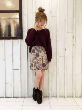 erina 🌿さん（レディース・153cm）の秋コーディネート