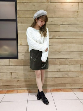 erina 🌿さん（レディース・153cm）の秋コーディネート