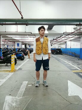 葉小光さん（メンズ・167cm）の秋コーディネート