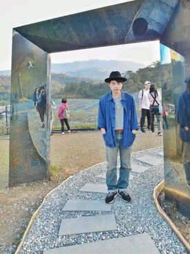 「johnbull」｜「アイテム（その他）」を使った、葉小光さん（メンズ・167cm）の冬コーディネート