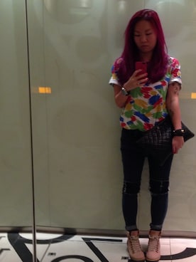 「redhair」｜colypoonさん（レディース・158cm）の秋コーディネート
