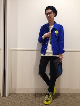 POP☺︎さん（メンズ・168cm）の冬コーディネート